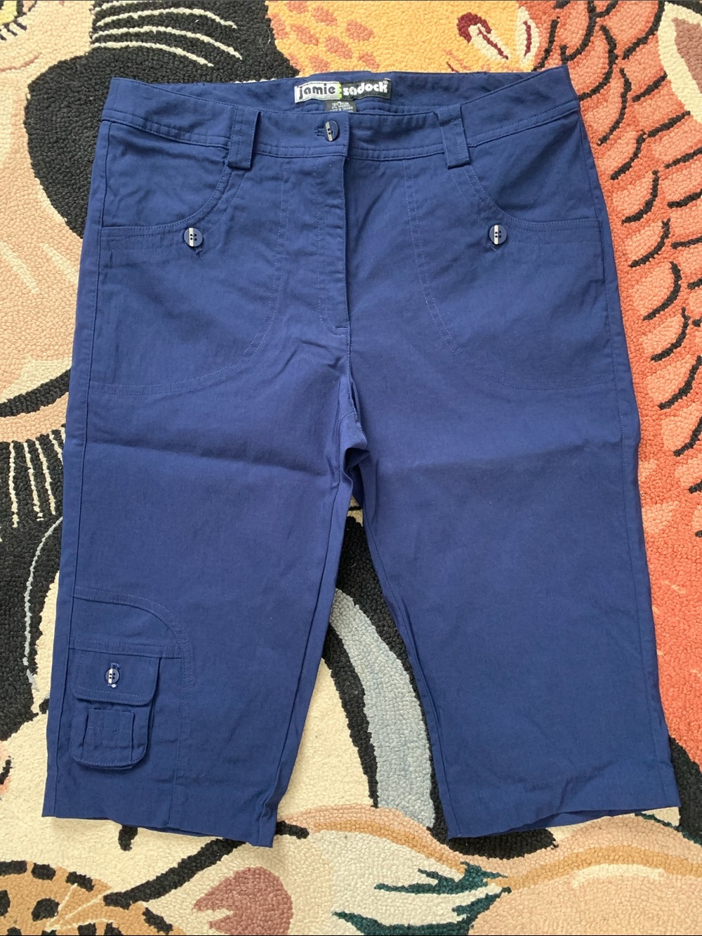Jamie Sadock Navy Blue Bermuda Shorts